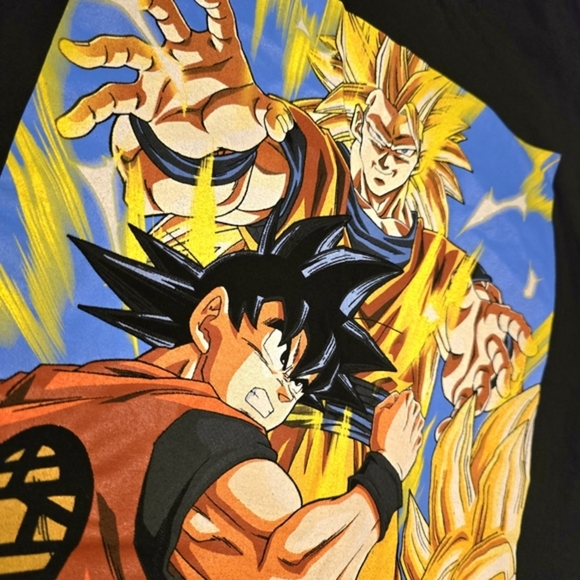 DragonBall Z Men's Goku Black Anime Graphic T-Shirt Size Small - Picture 3 of 6